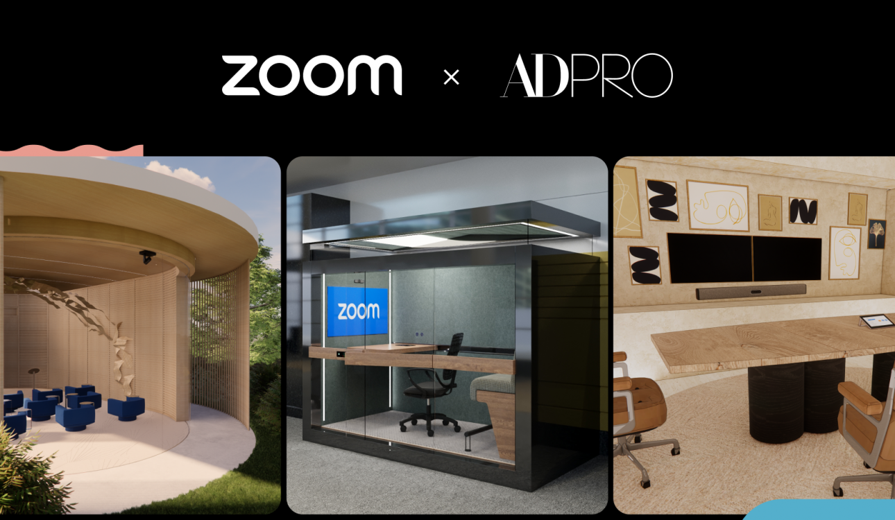 利用 Zoom Rooms 设计现代办公场所