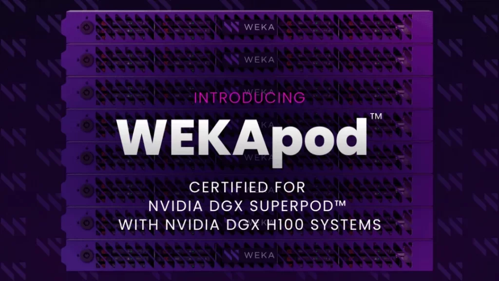 WEKA 发布 AI 原生数据平台设备 WEKAPod