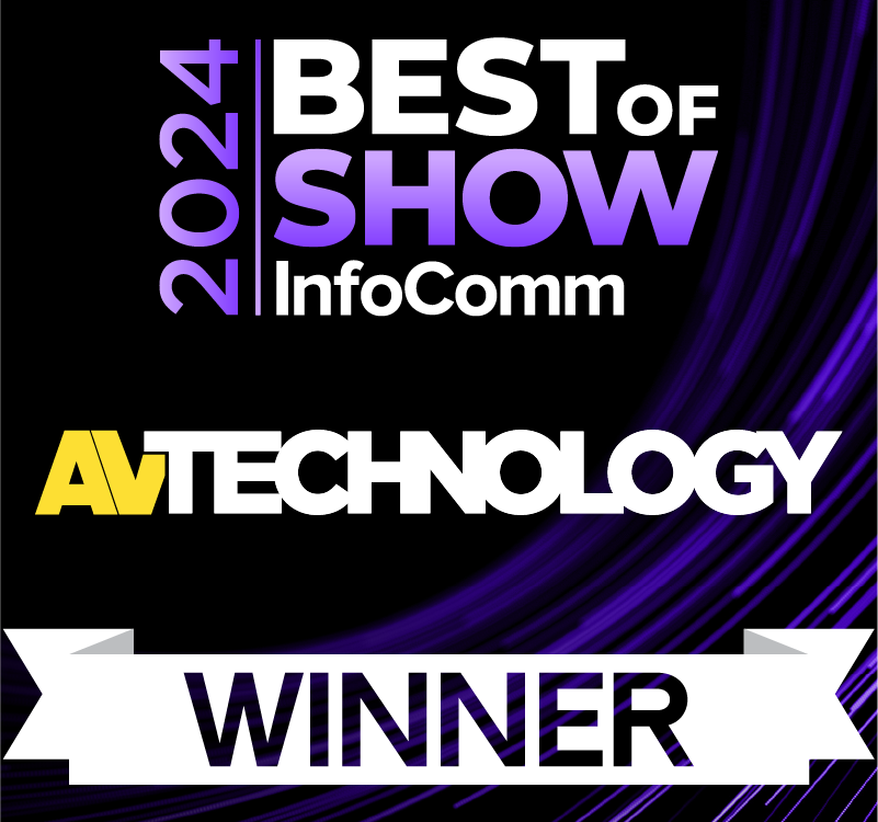 DTEN Vue Pro 智能摄像头系统荣获 InfoComm 2024 年度最佳展示奖（Best of Show）