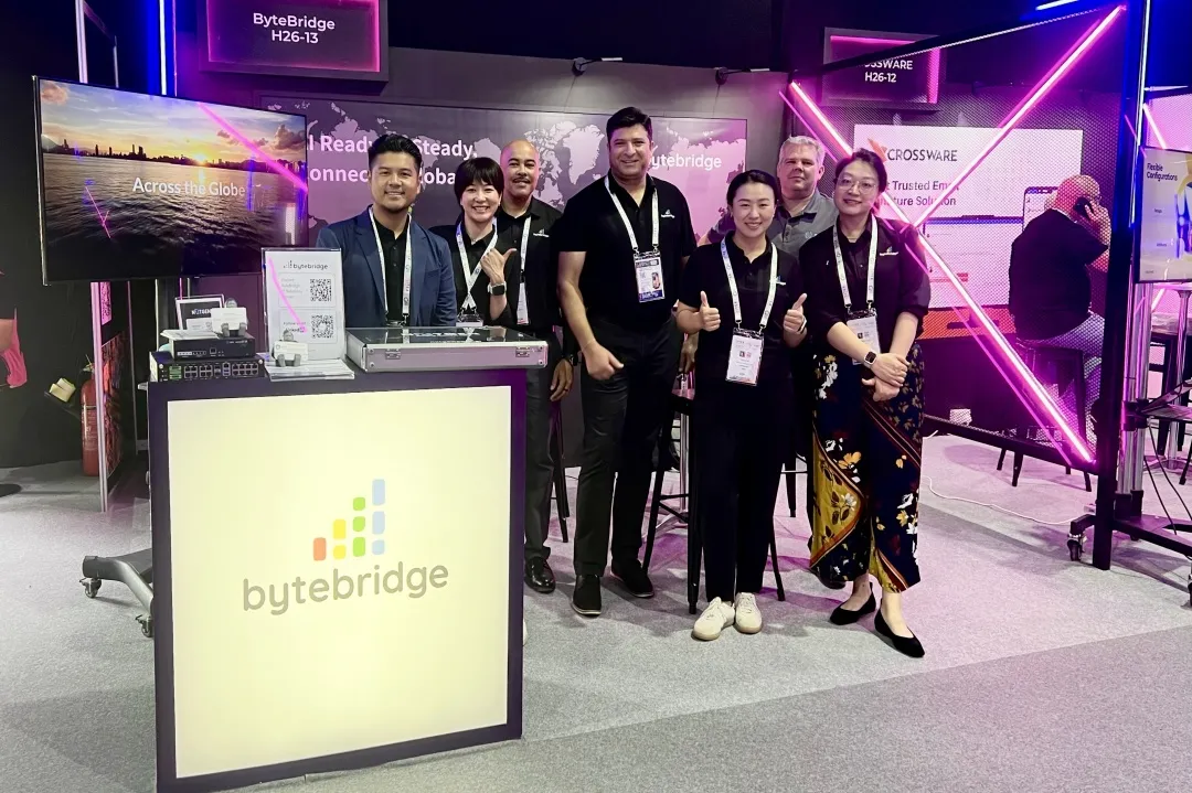 GITEX Global 展会 ByteBridge 展台