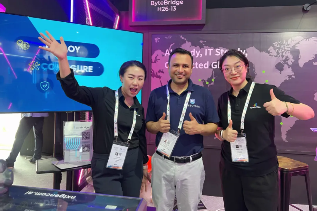 GITEX Global 展会 ByteBridge 展台