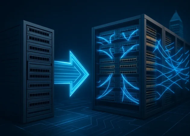 瑞技案例 | 从传统到叶脊：助力亚洲领先跨国金融机构实现数据中心网络架构升级